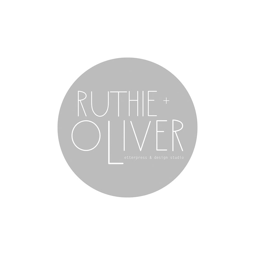 ruthie and oliver letterpress