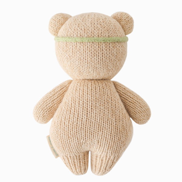 baby honey bear | ivory floral