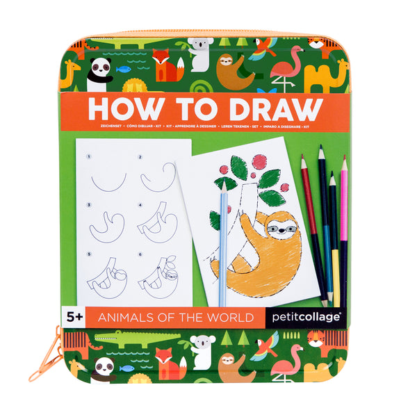 how to draw | animals of the world