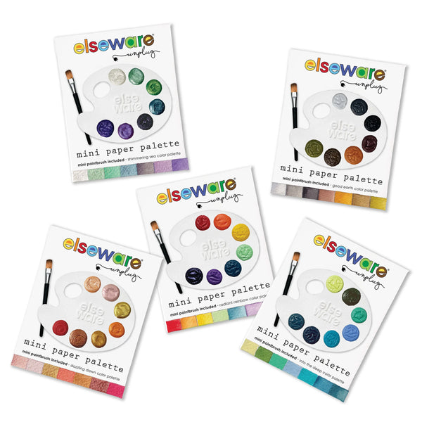 mini paper palette
