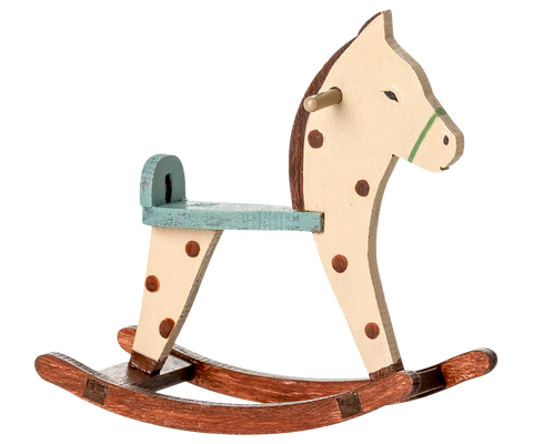 mouse | rocking horse - spotted