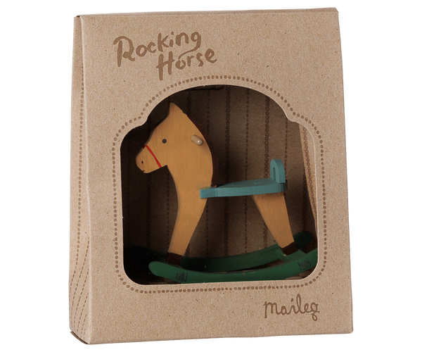 mouse | rocking horse - light brown