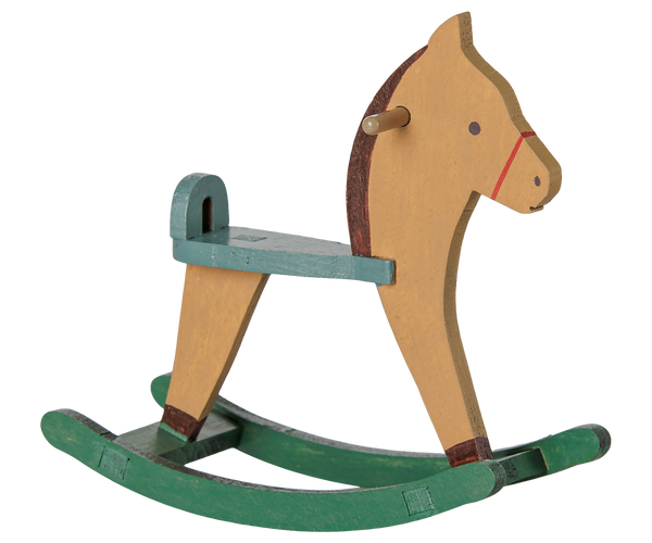 mouse | rocking horse - light brown