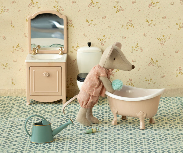 mouse | bathtub - rose