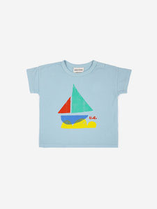 t-shirt | multicolor sailboat