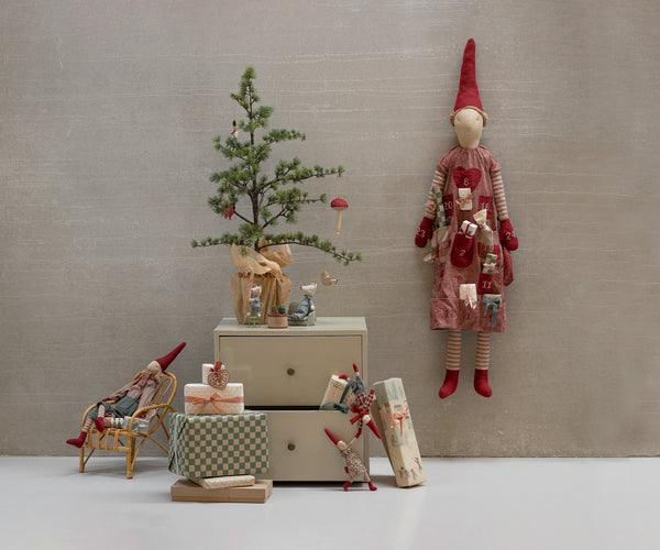 pixy boy | size 1 - red checkered shirt