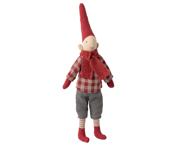 pixy boy | size 1 - red checkered shirt