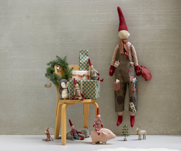 gift wrap | checker - green 10m (local only)