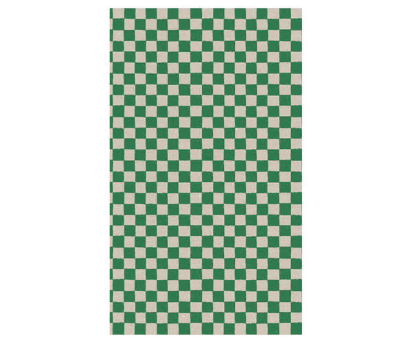 gift wrap | checker - green 10m (local only)