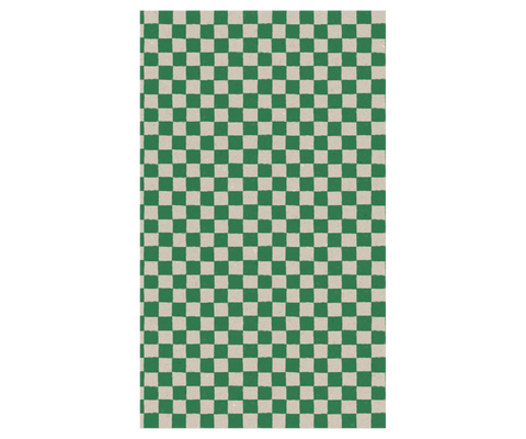 gift wrap | checker - green 10m (local only)