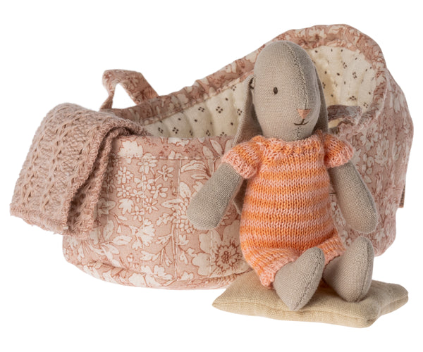 micro | bunny in carry cot