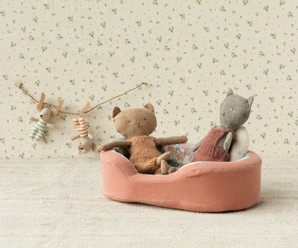 cosy basket | small - coral