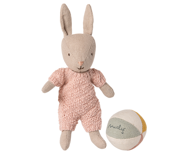 micro | bunny set - sand / rose