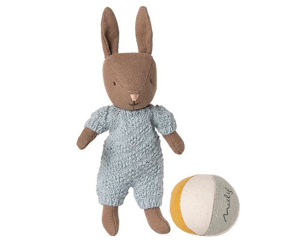 micro | rabbit set - brown / blue