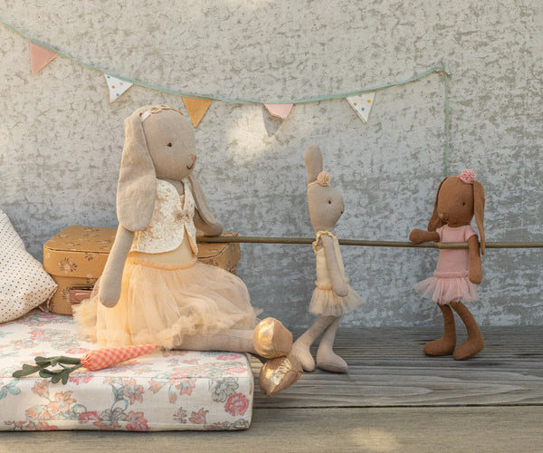 bunny - size 1 | chocolate brown - ballet suit and skirt rose