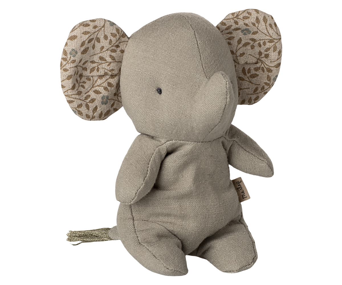safari friends | mini elephant - iron grey