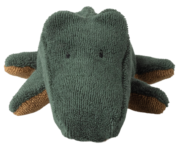 safari friends | mini crocodile - forest green