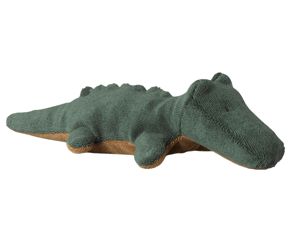 safari friends | mini crocodile - forest green