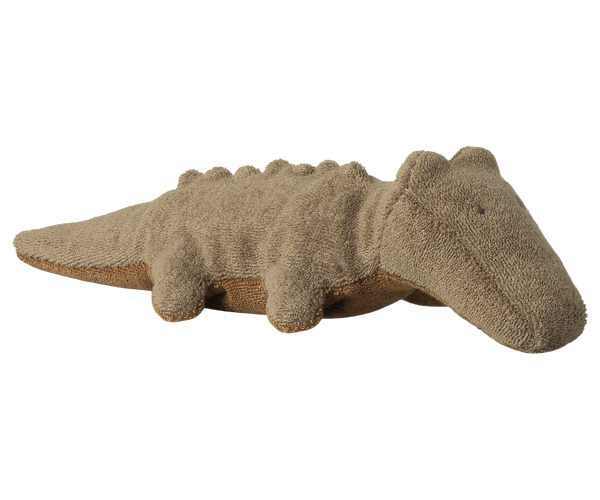 safari friends | mini crocodile - olive green