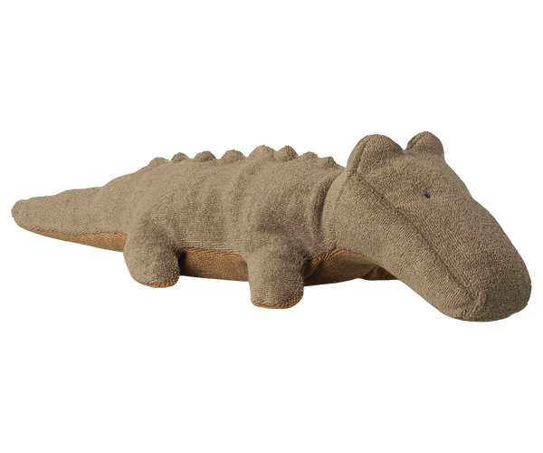 safari friends | small crocodile - olive green