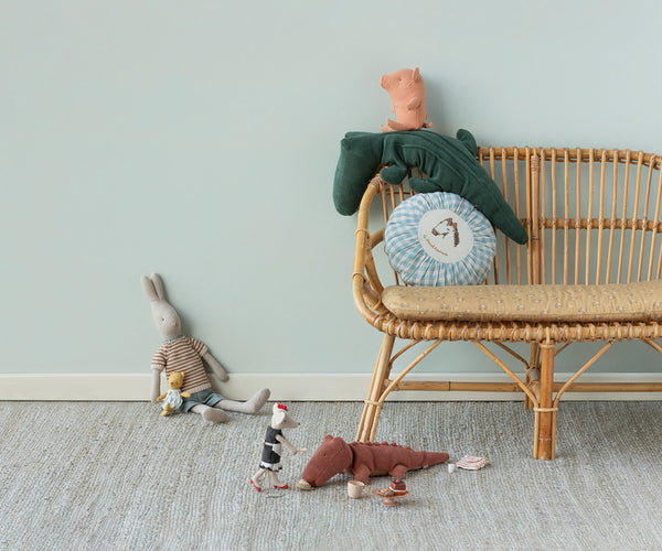safari friends | small crocodile - vintage rose