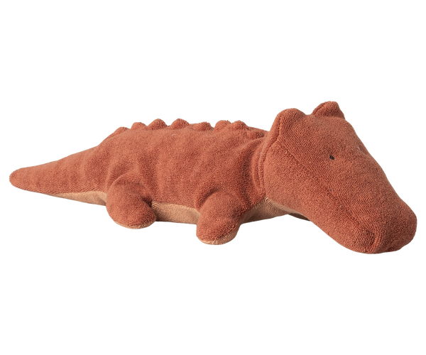 safari friends | small crocodile - vintage rose