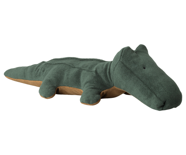 safari friends | big crocodile - forest green