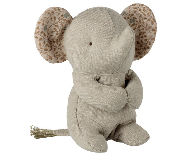 lullaby friends | mini elephant - iron grey