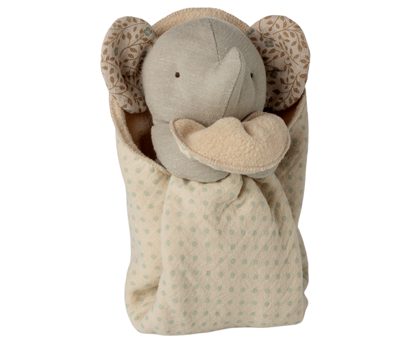 lullaby friends | mini elephant - iron grey