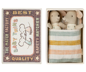 baby mice | twins in matchbox