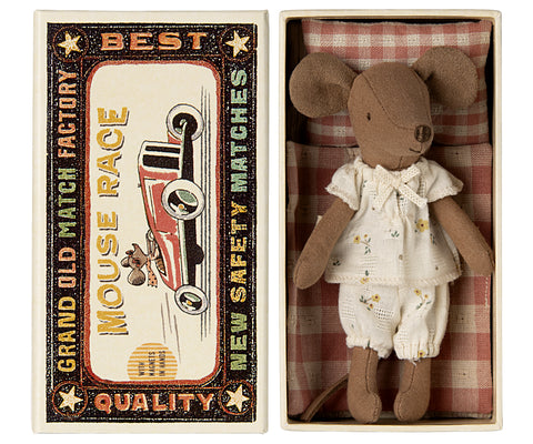 big sister mouse in matchbox