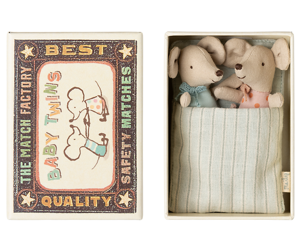 baby mice | twins in matchbox