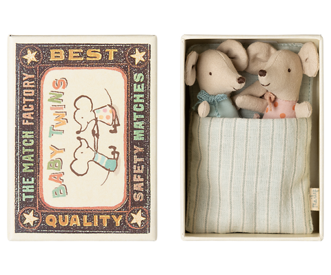 baby mice | twins in matchbox