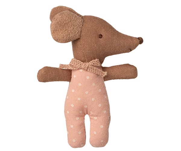 baby mouse | sleepy/wakey in matchbox - rose