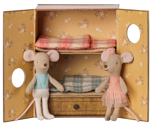 little sister and brother mouse | ballet mice in dance studio (new!)