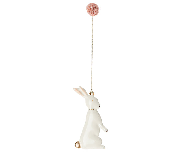 metal ornament set | easter bunny - 5 pieces