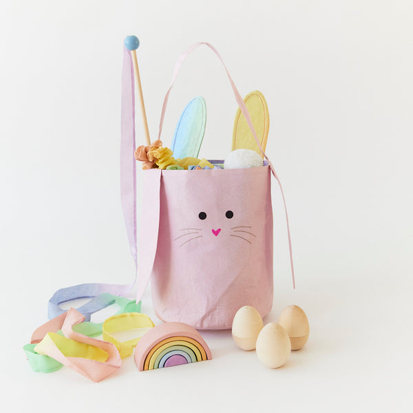bunny basket | pink