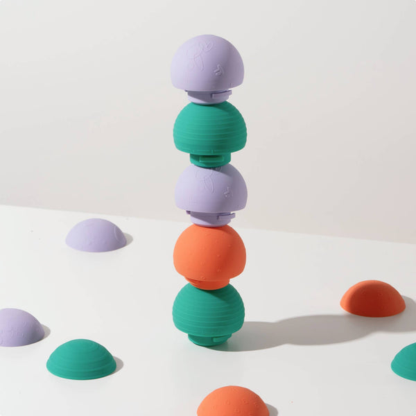 montessori-inspired L shaped box | b is for ball® - 3-ball set