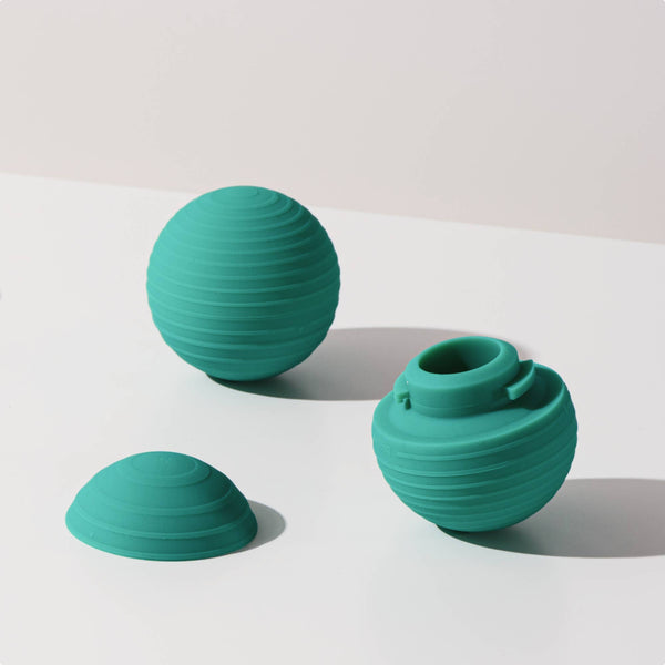 montessori-inspired L shaped box | b is for ball® - 3-ball set