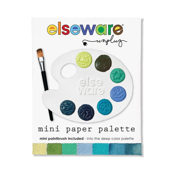 mini paper palette