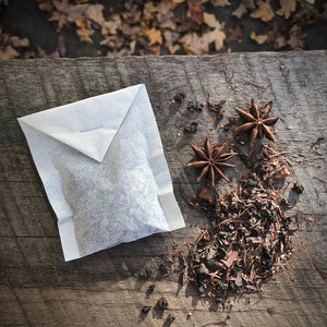 herbal "tea" blends | elderberry cherry cobbler