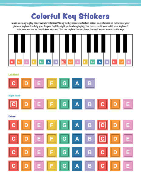 kids’ guide to playing the piano and keyboard