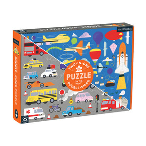 100 piece puzzle | double-sided - on the move