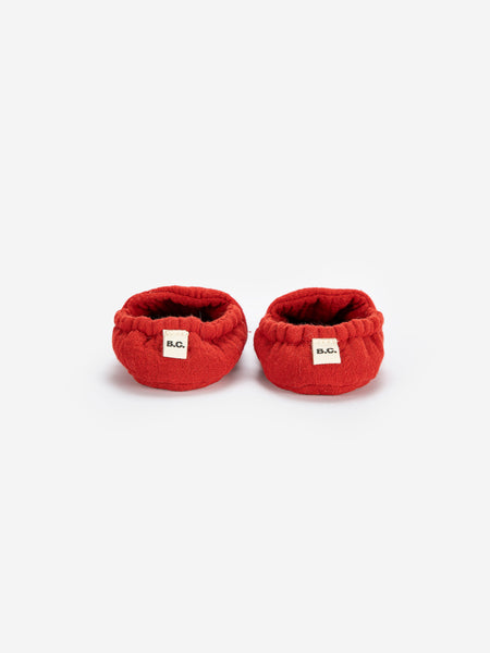 baby slippers | strawberry