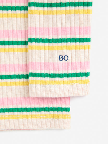 turtle neck t-shirt | striped