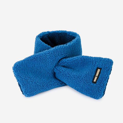 sheepskin neck warmer | bobo choses - blue