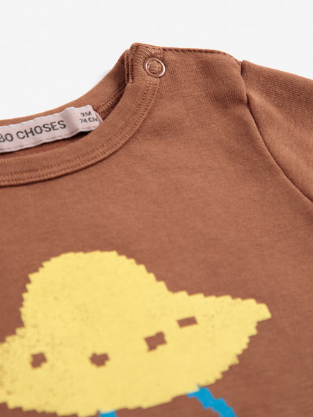 long sleeve body | pixel abduction
