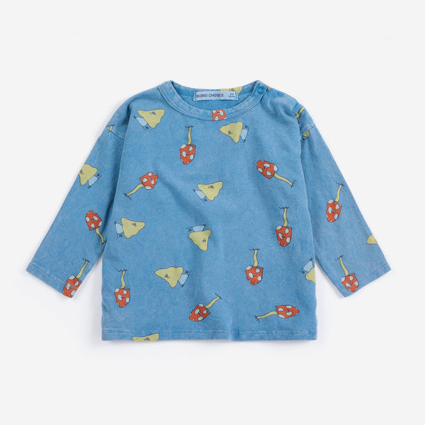 baby t-shirt | mush monster duo all over
