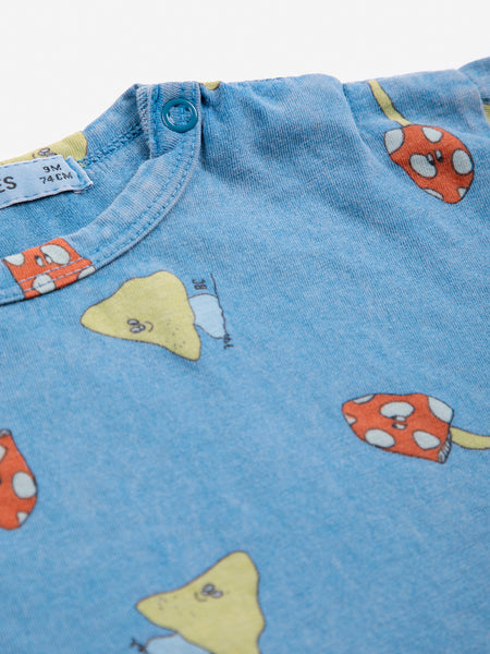 baby t-shirt | mush monster duo all over