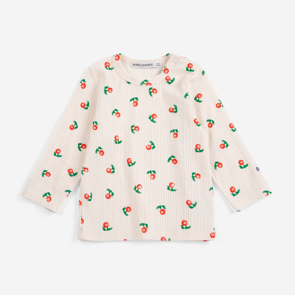 baby t-shirt | stamp bloom all over